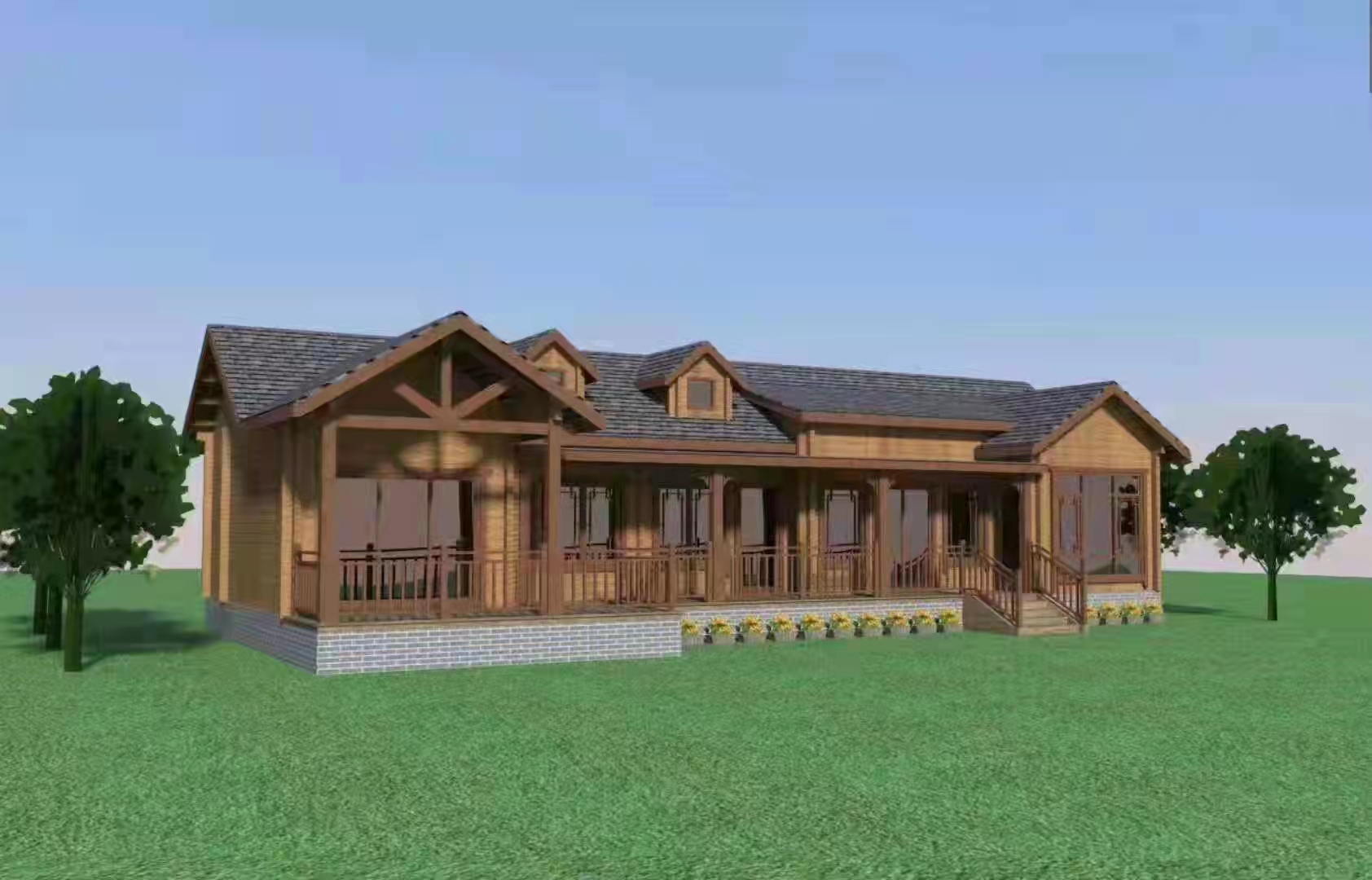木屋建造-木屋厂家-设计价格-河南千树零碳建筑科技有限公司(图1)